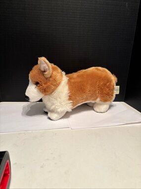 Vintage Tiger Tales Carlotta the Corgi Plushie